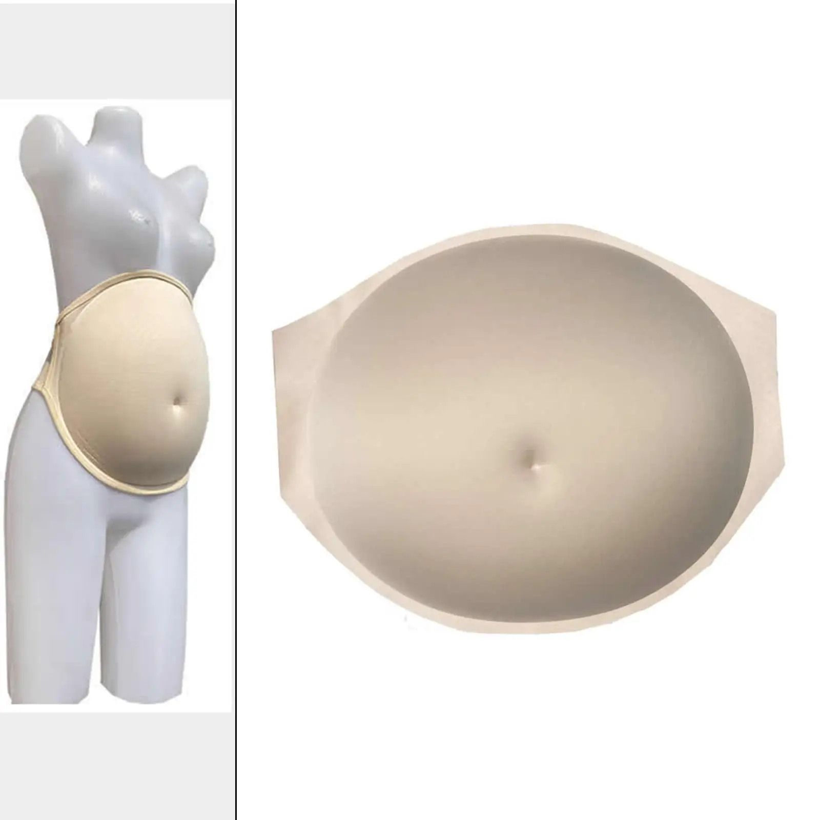 

Ge Lichtschter schwangerer Bauchschwamm Falsche Babybauch-Hautfarbe для