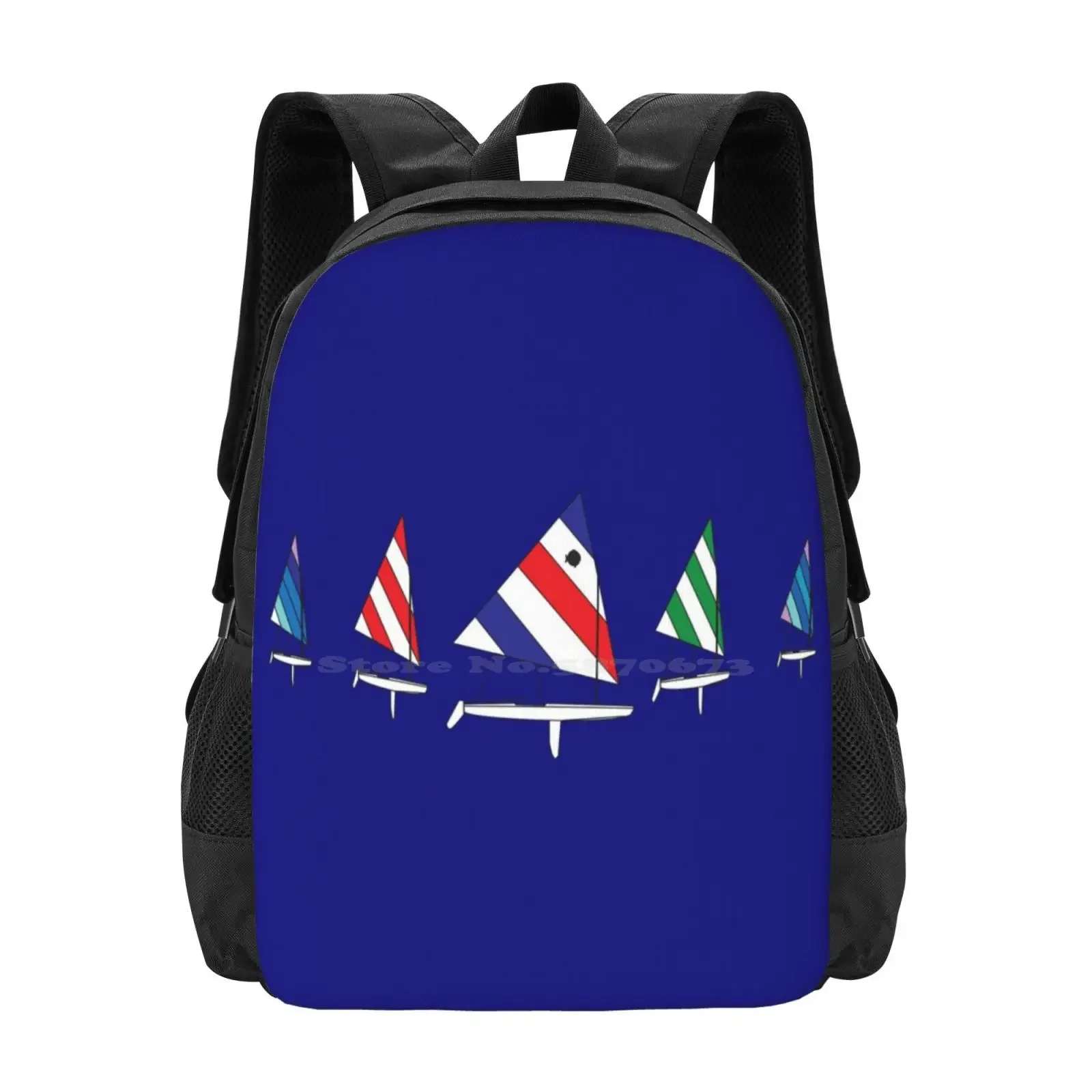 

Sunfish Sailboats Racing Hot Sale Schoolbag Backpack Fashion Bags Sailing Dinghy Sailor Sailboat Race Sailing Yacht Sailing