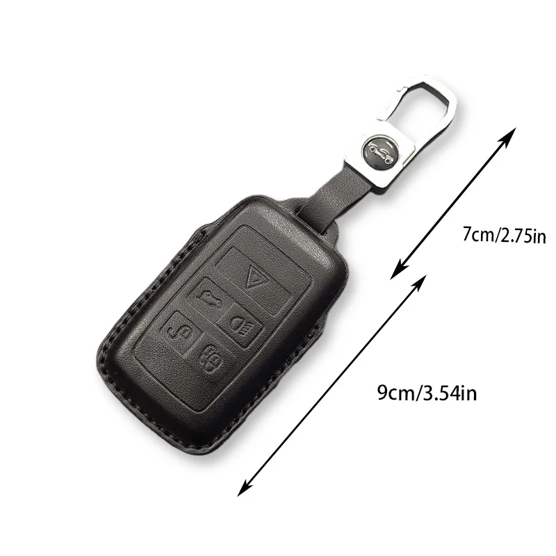 Car Key Fob Cover Case for Land Rover Range Rover Sport Velar Evoque Discovery Freelander Defender for Jaguar XF XJ XE F-PACE - view 3