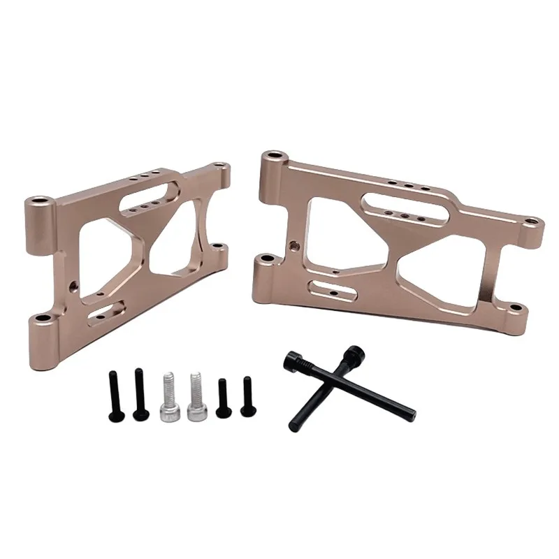 Actualización de Metal para coche con Control remoto, piezas de repuesto para brazo inferior trasero P73250 aptas para coche MJX 1/7 7303 RC