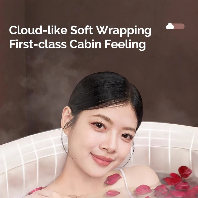 Portable Pvc Inflatable Folding Bathtub Cold and Hot Dual Bath Tub for Adult Families to Use Convenient and Comfortable