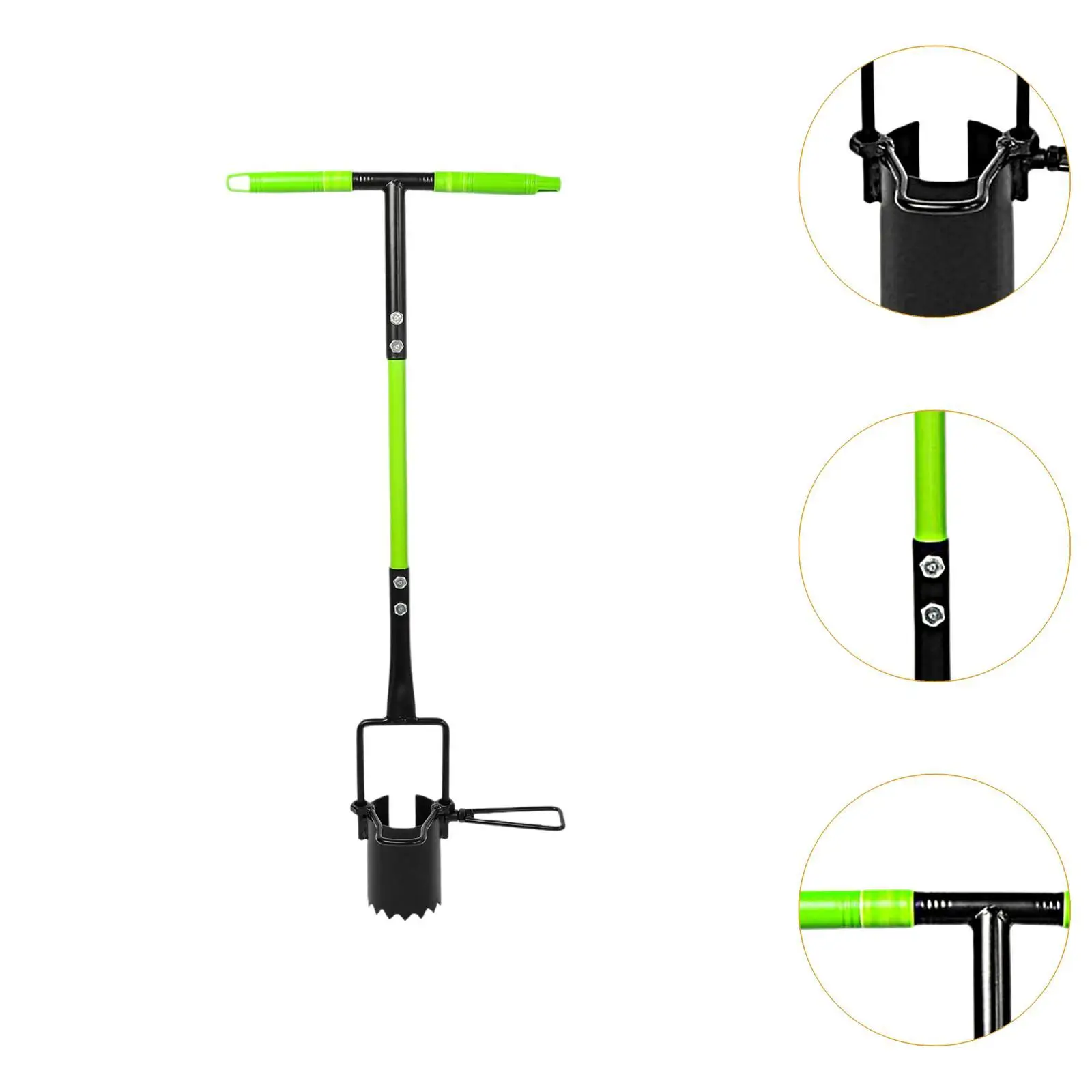 Bulb Planter Tool Multifunctionele handmatige zaailingtransplanter voor het graven van gaten om groenten te planten van planten