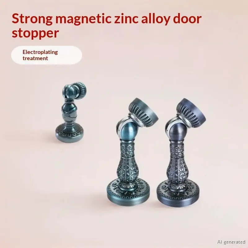 【s】batente-de-porta-magnetico-forte-em-liga-de-zinco-com-acabamento-eletrogalvanizado-para-uso-em-casa-escritorio-e-quarto