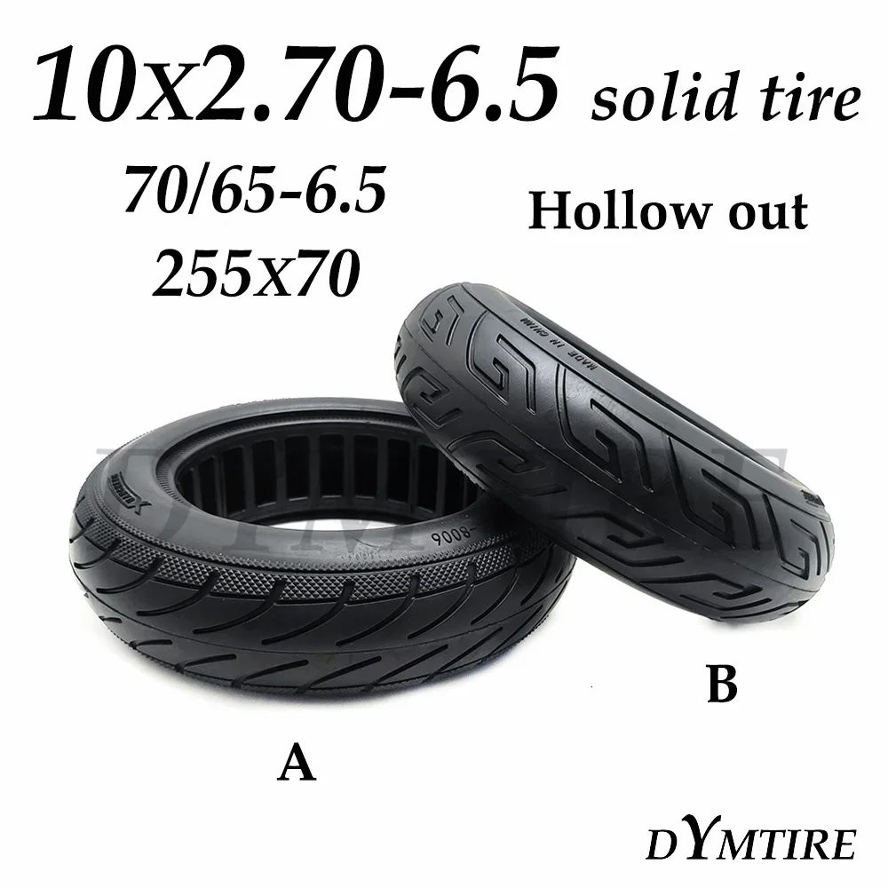 

70/65-6.5 Solid Tire 10X2.70-6.5 Non-pneumatic Tubeless Tyre for Xiaomi Ninebot Mini Pro Dualtron 3 Electric Scooter