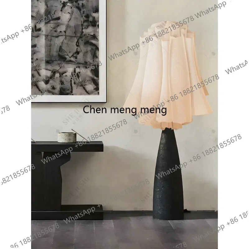 E136 Living room floor lamp antique sofa next to hotel bedroom ambient light