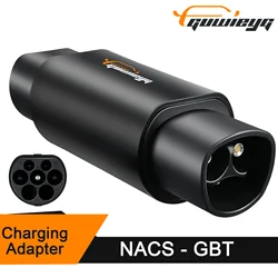 GUWIEYG EV Adapter 32A for Tesla To GBT EVSE Adapter 250V Charging Connector Fit with all GBT Standard Cars