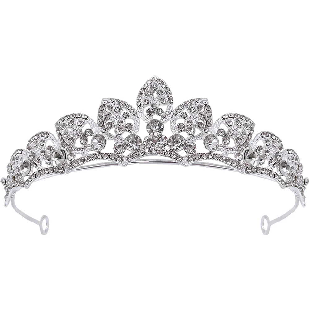 أنيقة العروس تيارا غطاء الرأس حجر الراين تصميم حفل زفاف ديكور رائعة الزفاف أغطية الرأس تيارا غطاء الرأس الرومانسي