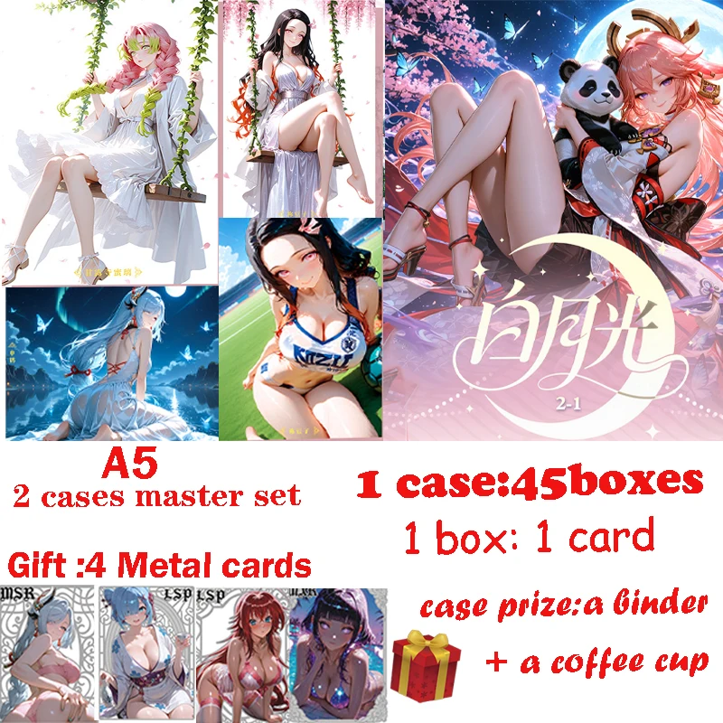 

Latest Original BAIYUEGUANG A5 Acrylic Boards Waifu Rem Spicy Girl Pure Charm Curve Uniform Swimsuit Bikini kids Gifts