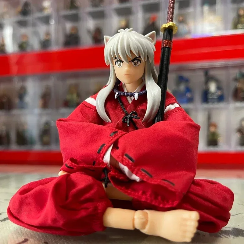 

16cm In Stock Dasin Gt Inuyasha Sesshoumaru 1/12 Pvc Action Figure Toy Decoration Colelction Model Fans Christmas Toys Gifts