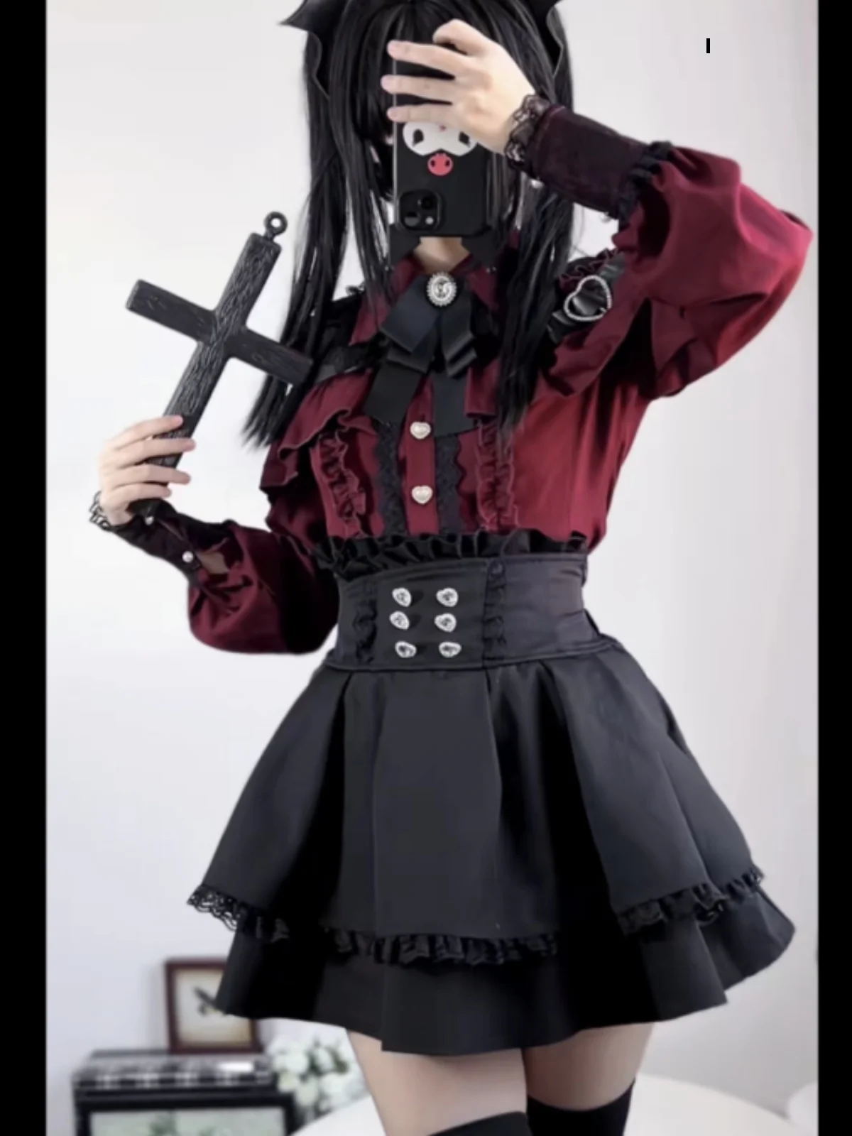 

k Sweetheart Encounter Комплект из двух предметов oulder Bared Женская юбка irt f Комплект Spring Faion Экипировка Школьный orm