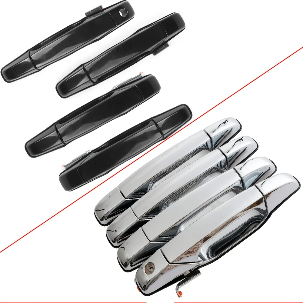 

Exterior Outside Door Handle Front Rear Driver Passenger for Escalade Avalanche Silverado Suburban Sierra Yukon 20828258