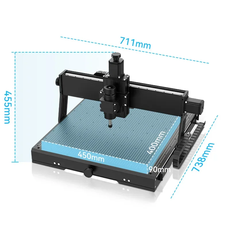 4540Plus high power three-in-one metal cutting relief CNC engraving machine small automatic numerical control milling machine