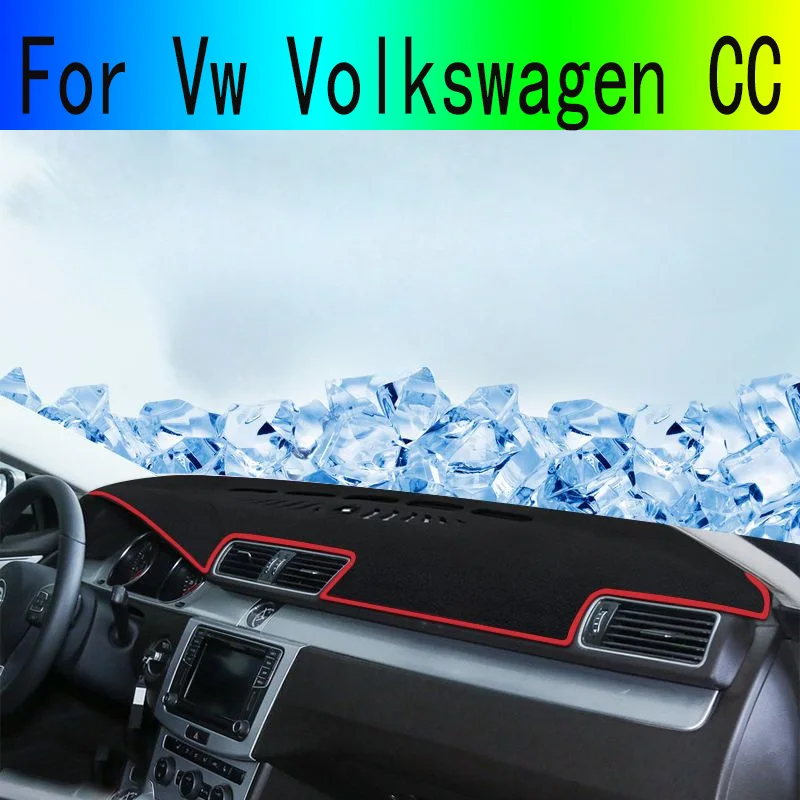 For Vw Volkswagen CC Car Dashboard Cover Dash Mat Sun Shade Pad Accessories 2010 2011 2012 2013 2014 2015 2016 2017 2018