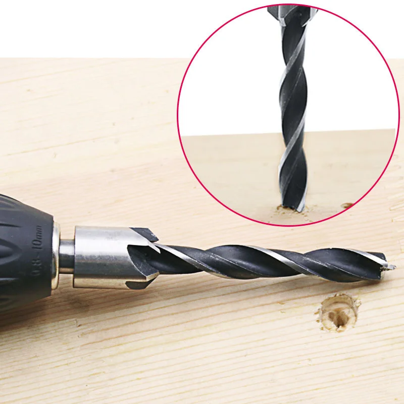 Imagem -03 - Hss Countersink Drill Bit Grupo Alargador Carpintaria Chanfro Counterbore Piloto Buraco Cortador Parafuso Pcs Pcs