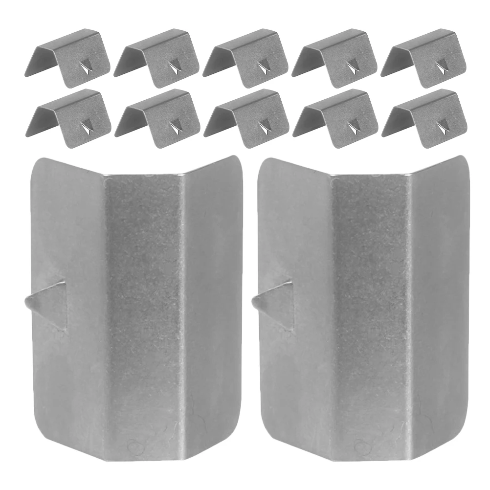 

20 Pcs Windshield Automotive Channel Window Deflector Stainless Steel Rain