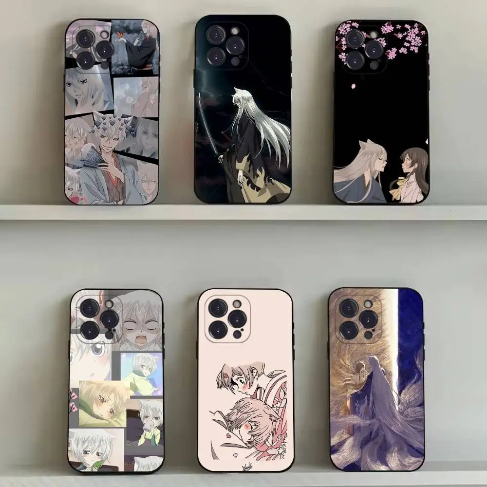 K-Kamisama Hajimemashita Tomoe Phone Case For iPhone 16,15,14,13,12,11,Pro,Max,Plus,X,XS,SE4,E,Mini,Soft Black Case