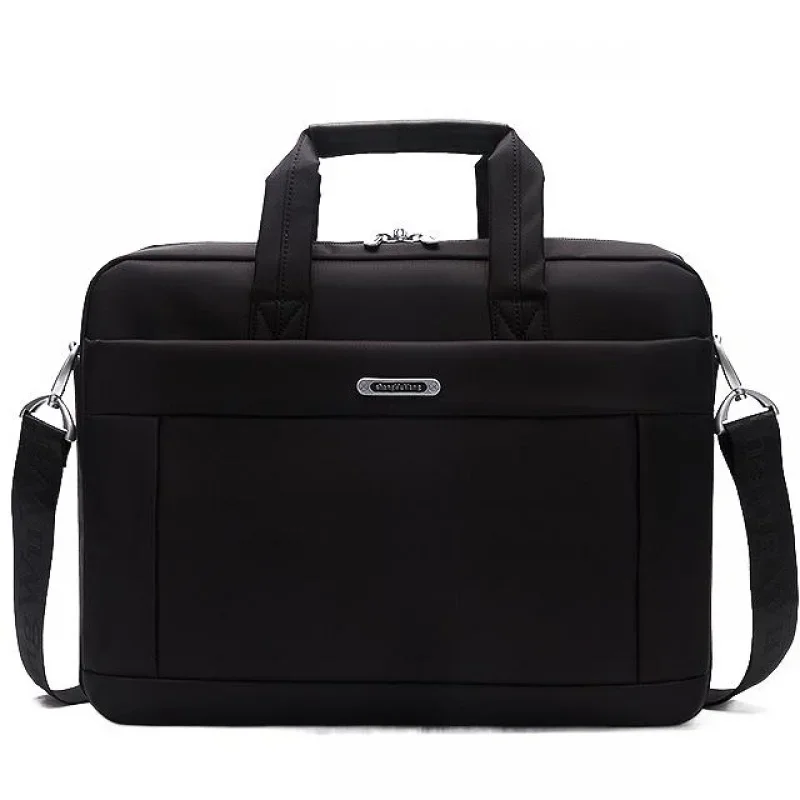 Oxford Bombs Case Sac pour ordinateur portable léger pour homme, sac à main étanche, sac messager lancé par un homme d'affaires, grande capacité, 15 po