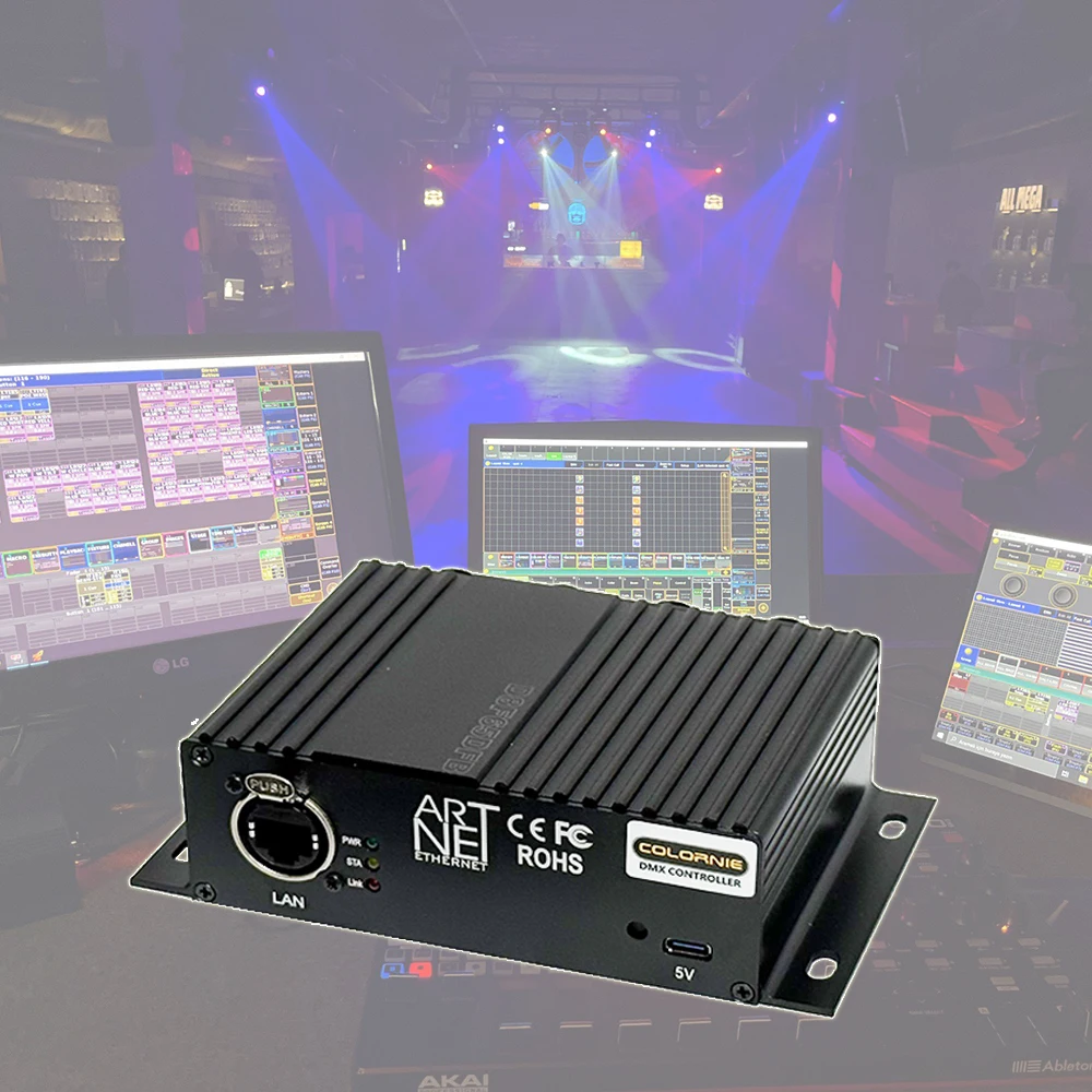New X-Power ArtNet Software DMX512 Dimmer Disco Lighting MA2 Ma3 OnPc Sun Suite3 DVC5 Titan11 AVO Titan