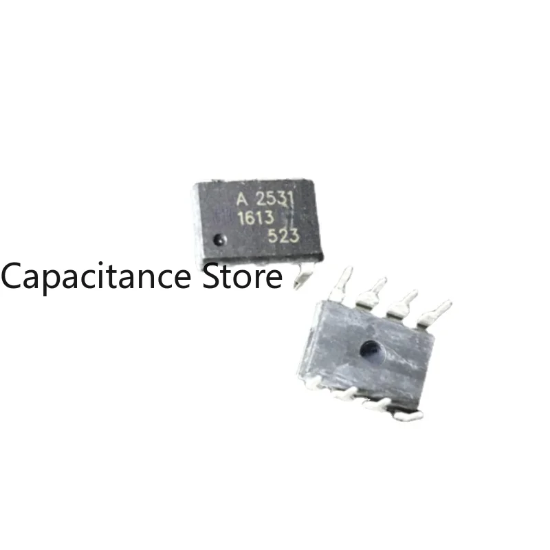 10PCS New Original Optocoupler A2531 HCPL-2531 HCPL2531 DIP8 In-line HCPL-2531-000E