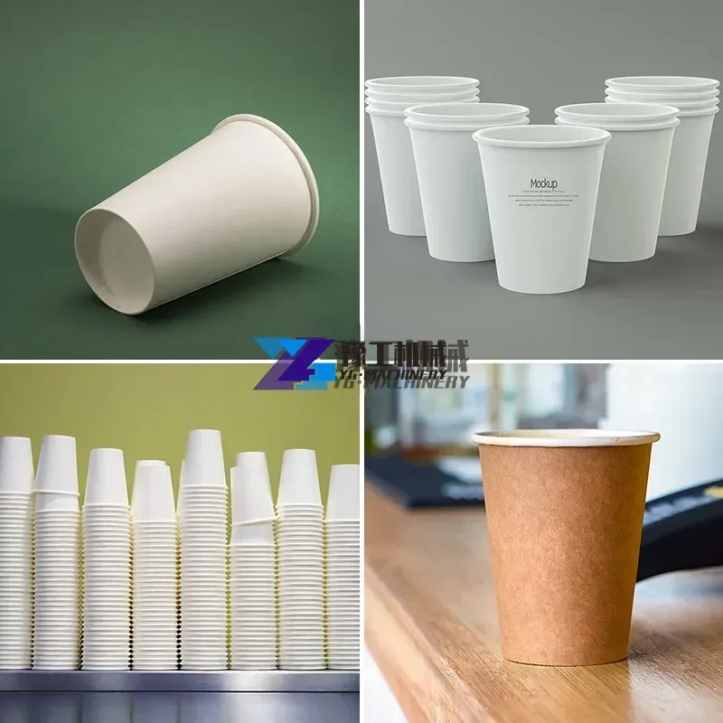 Automatic High Speed Paper Cup Maker Machine Biodegradable Ice Cream Cake Paper Cup Making Production Machine of Paper Cups