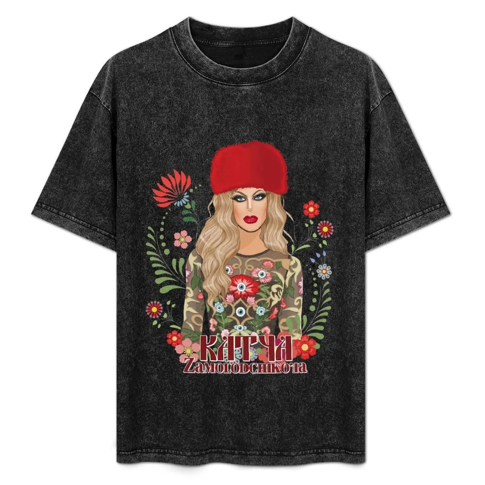 

KATYA ZAMOLODCHIKOVA 1 T-Shirt Casual Light Summer Short Sleeve Top