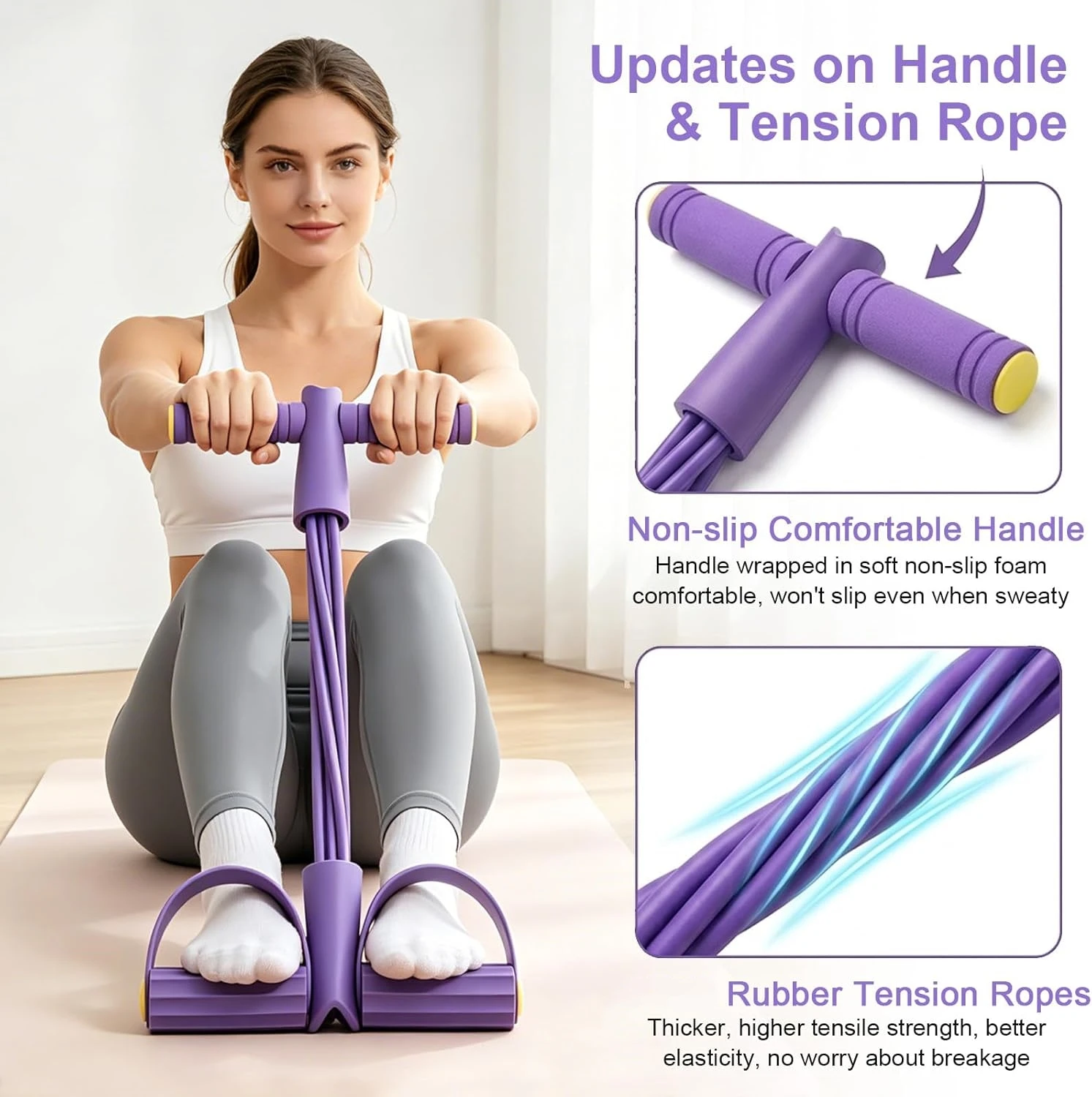 Bande de résistance à 4 tubes, - Home Gym Resistance Machine avis et prix