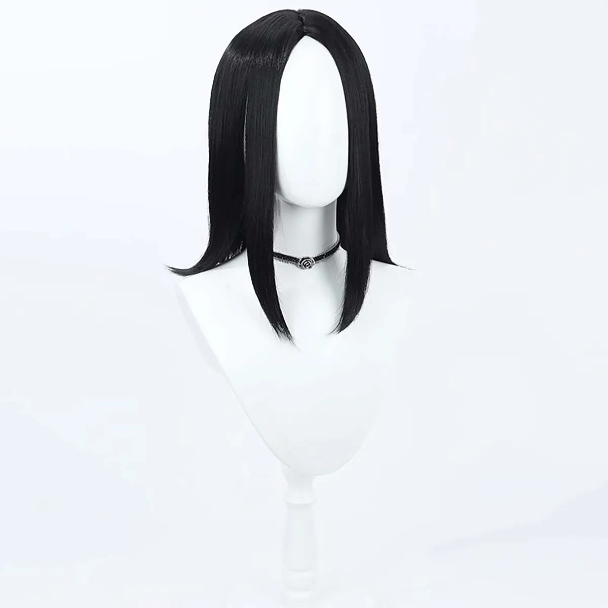 Halloween Costume Props Men Anime Delicious in Dungeon Rinsha Fana Cosplay Short Black Heat Resistant Synthetic Hair Wig