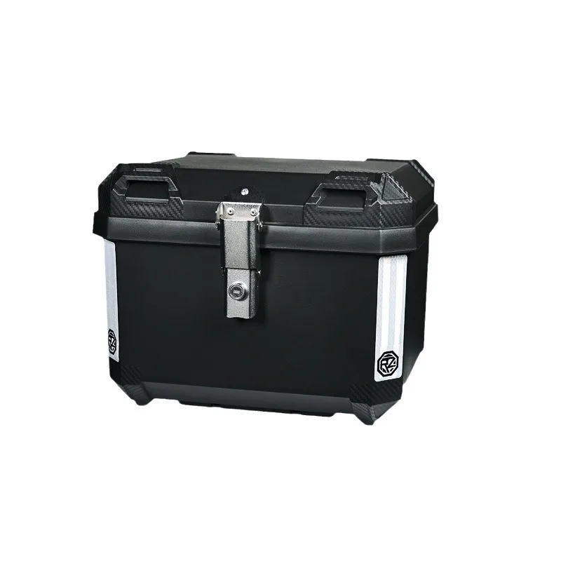 45L Motorcycle Helmet Box Universal Top Tail Rear Luggage Storage Tool Cases Motorcycle Accessories ABS Box - view 6