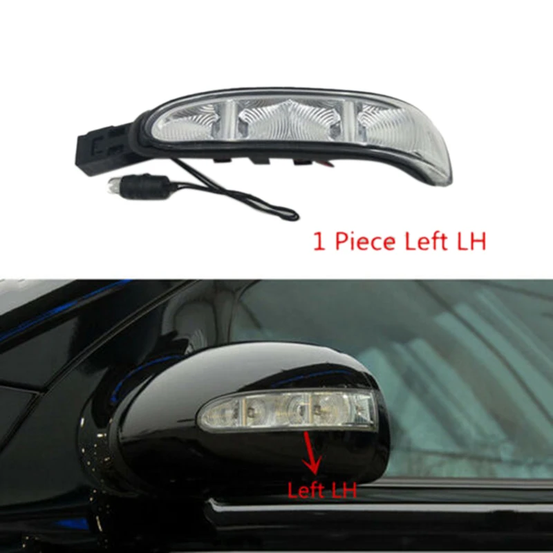 Car Front Right Mirror Turn Signal Light Turn Side Lamp for Mercedes Benz W164 X164 W164 ML GL300 R320 R350 R450 R500