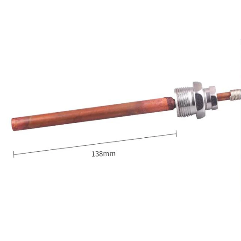 Pressure thermometer pointer type industrial high-precision temperature tester boiler water/oil/steam thermometer 0-300℃