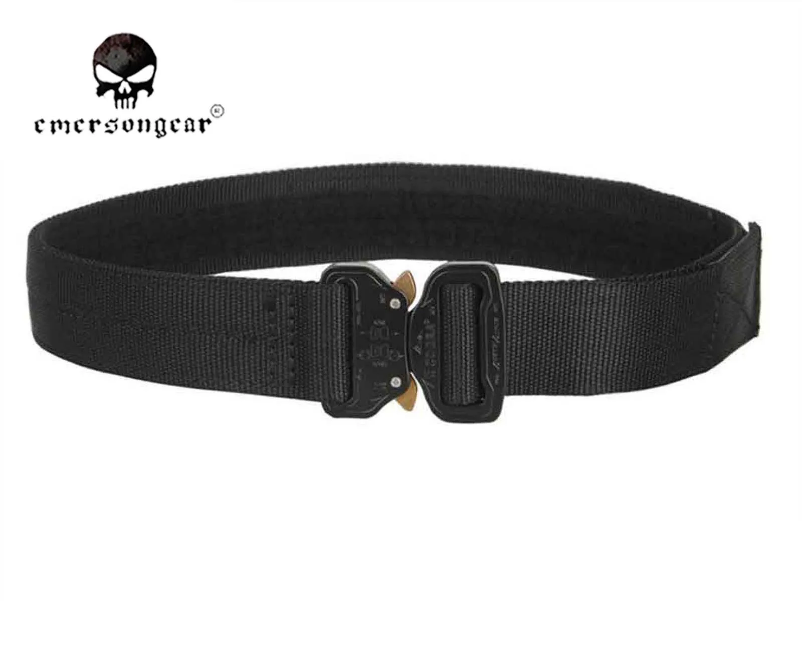 Emersongear-Cobra Belt for Airsoft Combat Shooter, Black, 1.5 in, EM9301B