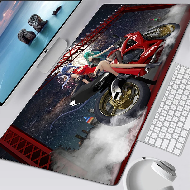 Cool Hot Game Arknights Mouse Pad Non-Slip Rubber Edge locking Mousepads HD Print Home Game Play Mats for Notebook PC Computer