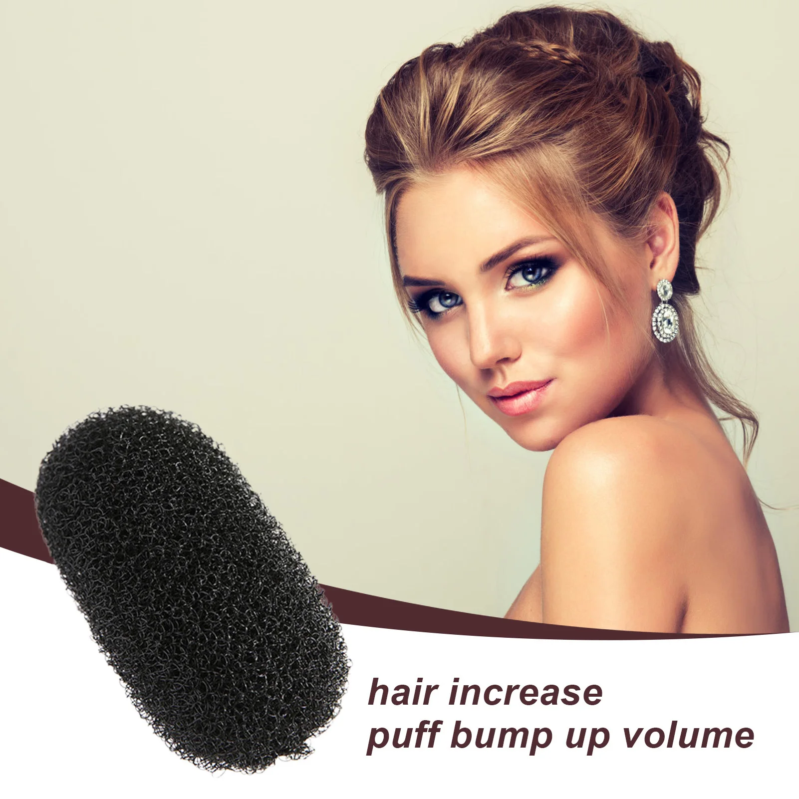 Hair Volume Increase Pad BB Clip Hair Sponge Pad Styling Hair Maker Easy To Handle Comfortable Hair Beauty Styling Tool For