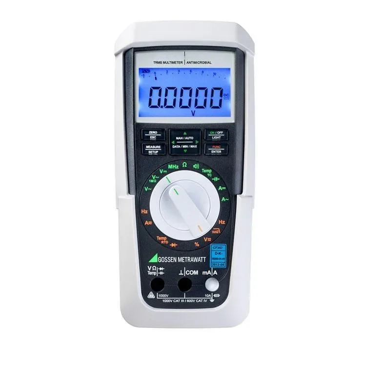 German Multifunction Handheld Backlit Multimeter Aseptic Multimeter