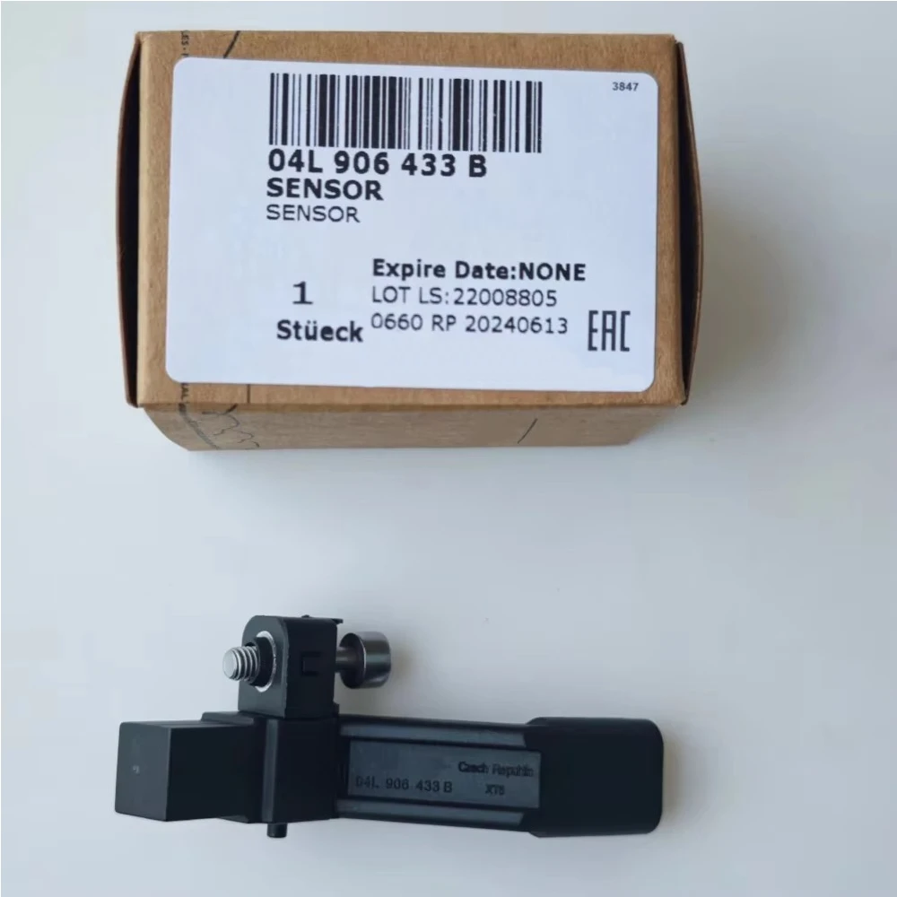 1pc High quality Crankshaft Position Sensor Suitable 04L906433B For VW GTI Golf Audi A3 Q3 Q5 A4 A5 2.0 TDI 04L906433 04L906433E