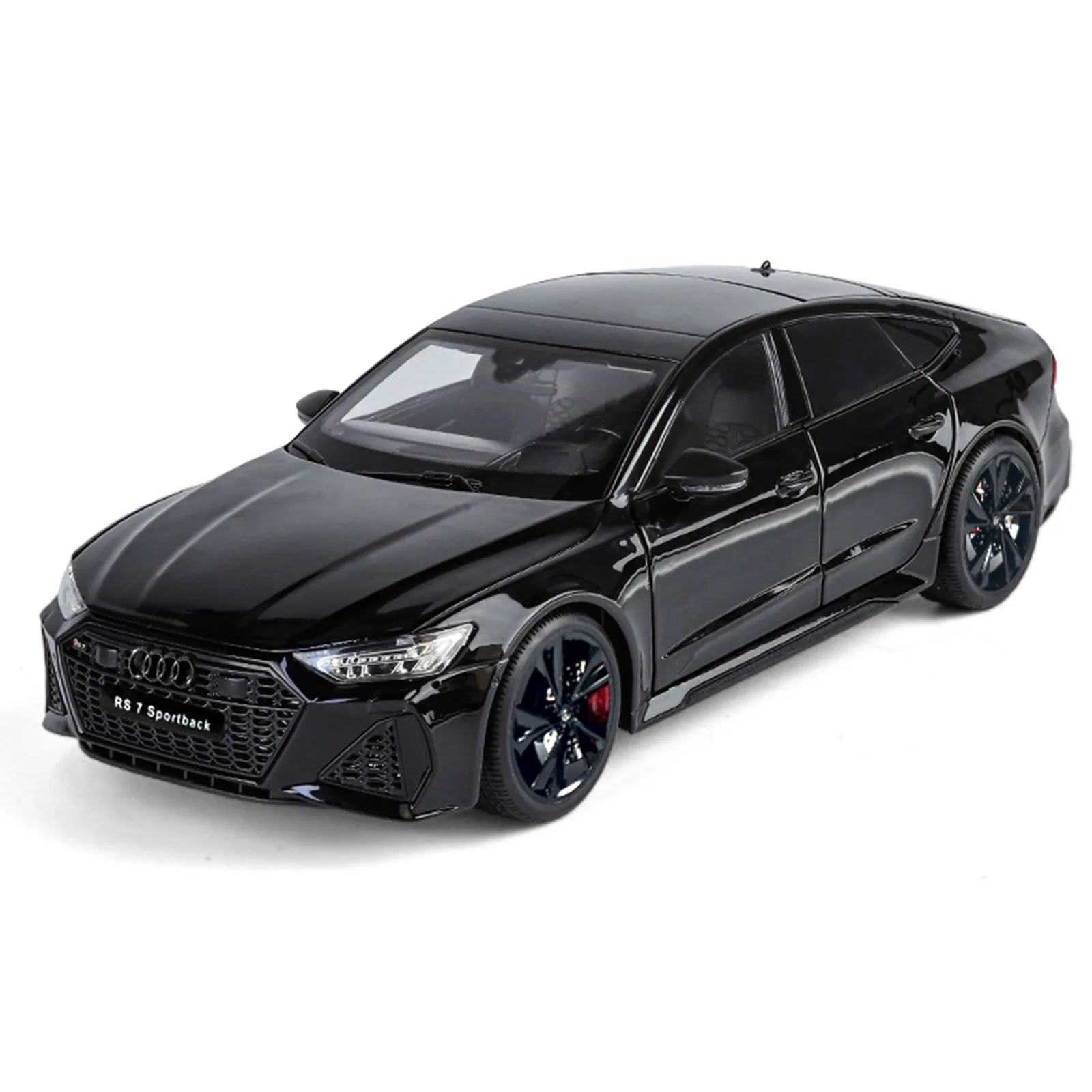 1:18 Audi RS7 Sportback Alloy Metal Diecast Car Model Children Toy High Simulation Home Trendy Ornaments Collection Hobby Gifts