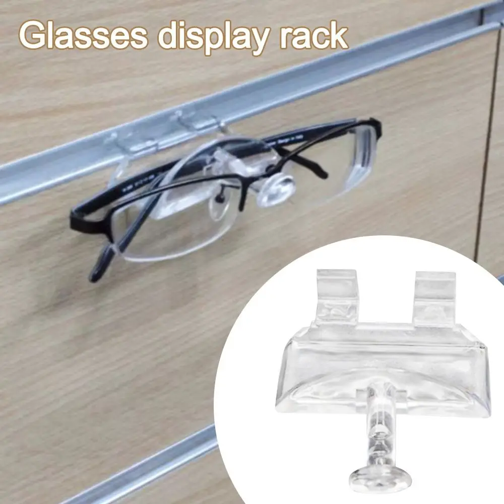 

Wall Mounted Sun-glasses Display Holder Punch-free Home Tidying Glasses Storage Rack Wardrobe Decoration Portable