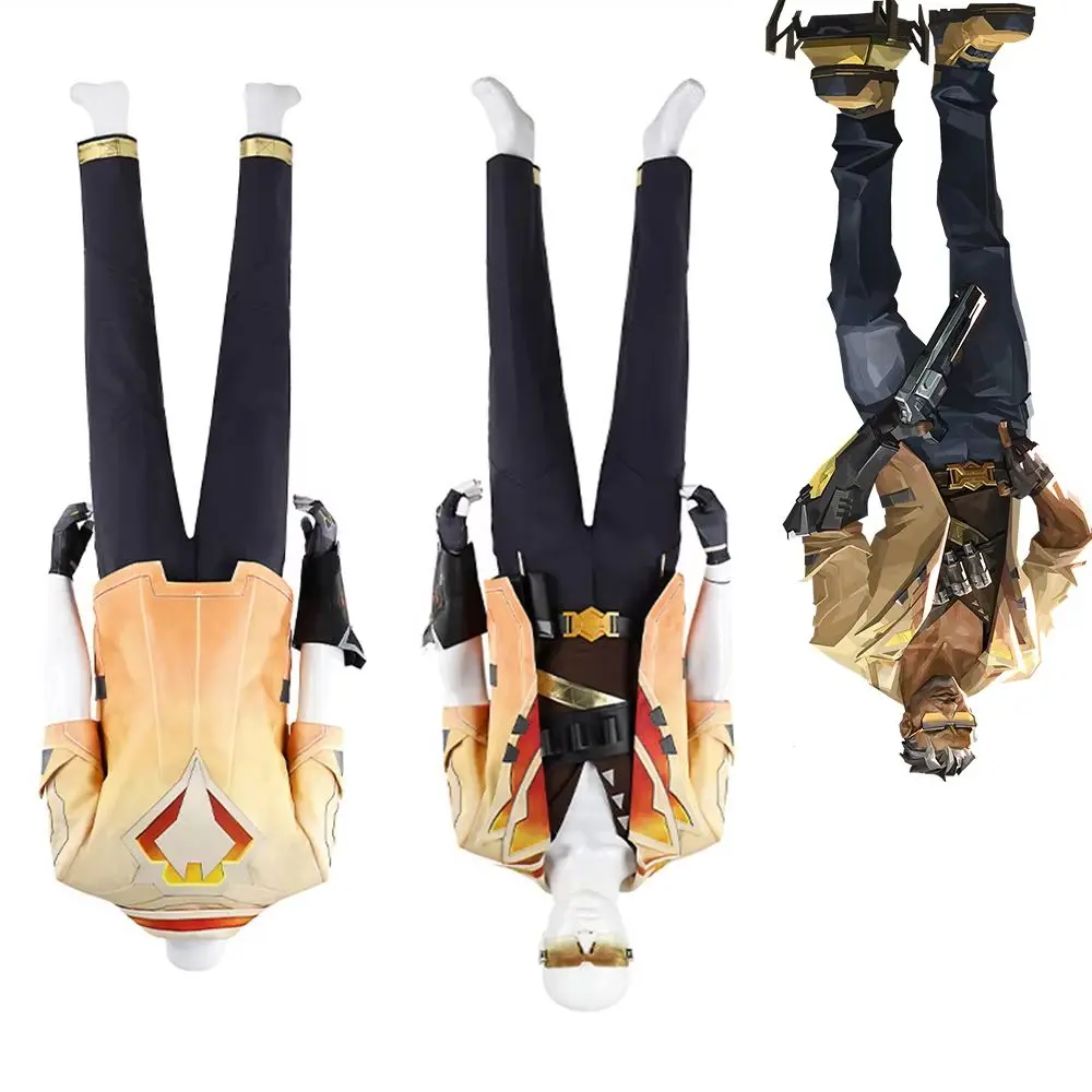 Disfraz de Cosplay de Valorant Tejo, Uniforme de Agente Punk para Hombre, Disfraz para Halloween, Carnaval, Fiesta, Ropa de Lucha Urbana