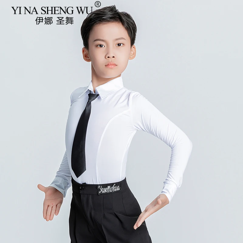 男の子ラテンダンス衣装子供プロフェッショナル国家標準ダンス競技パフォーマンス服ダンスグレード試験着用