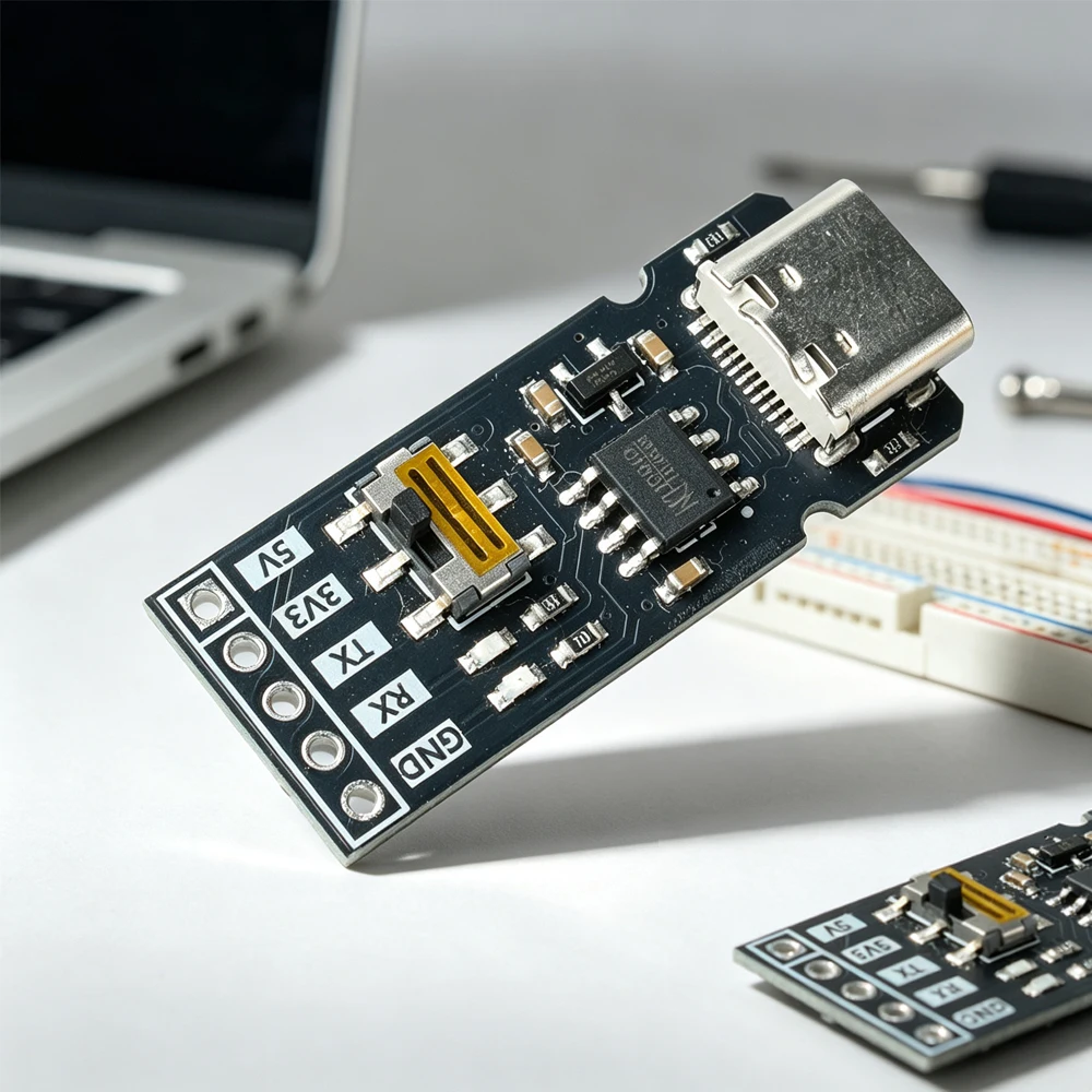 【¥133】CH340N TYPE-C USB-シリアルモジュール-アリエク特価アラート