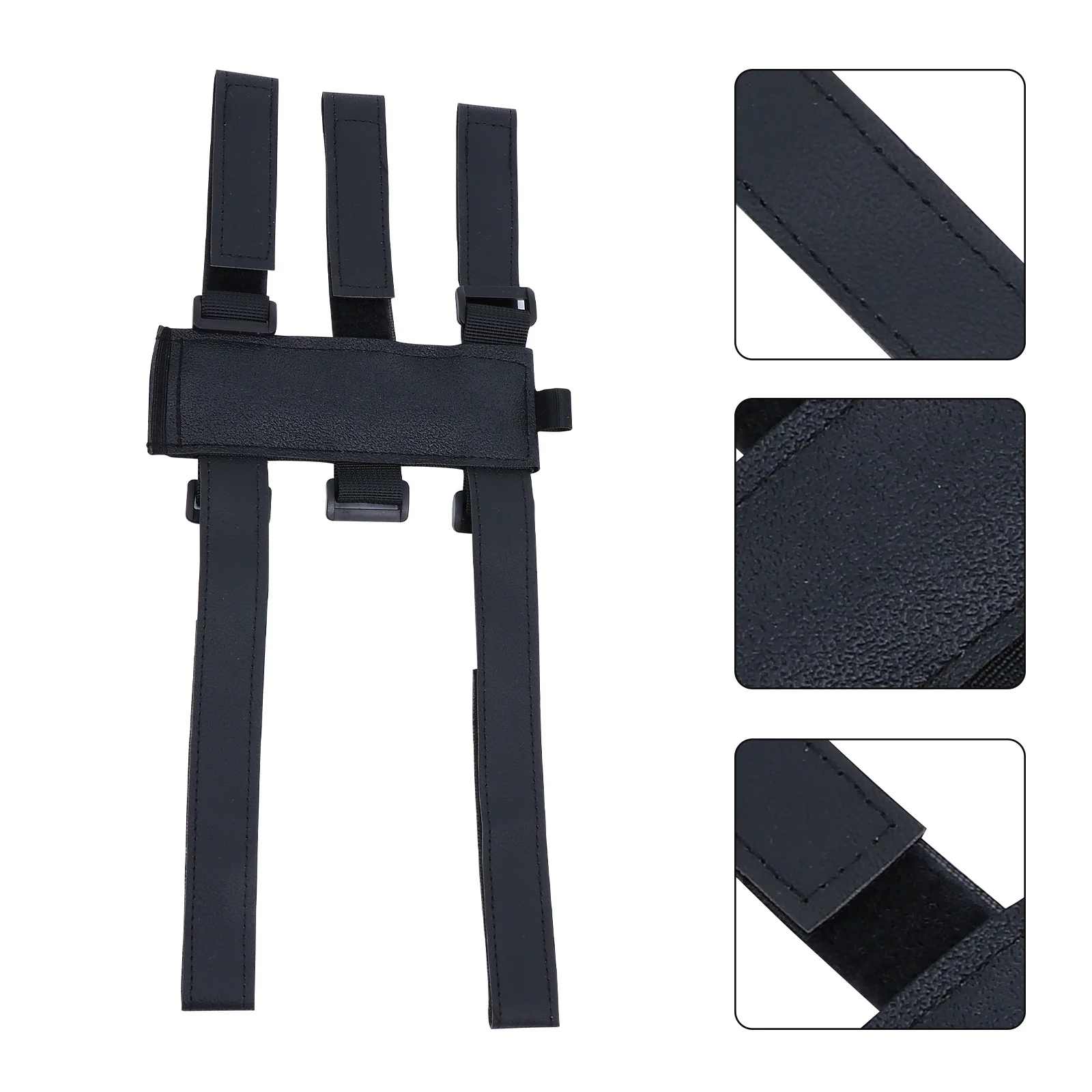 حزام ثابت لمكبر الصوت للدراجة، حزام ضيق محمول لاسلكي مقاوم للخدش للغلاية ومكبر صوت الدراجة الموسيقية، حزام ثابت