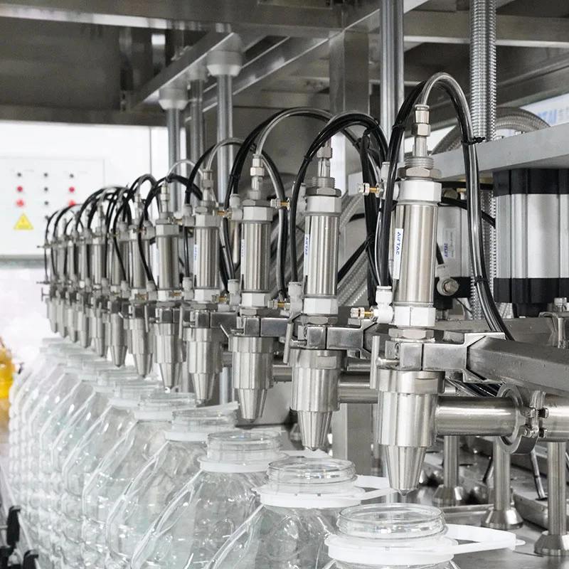 Bottle Filling Line Industrial Automatic Quantitative Edible Oil Bottling Filling Machine Line