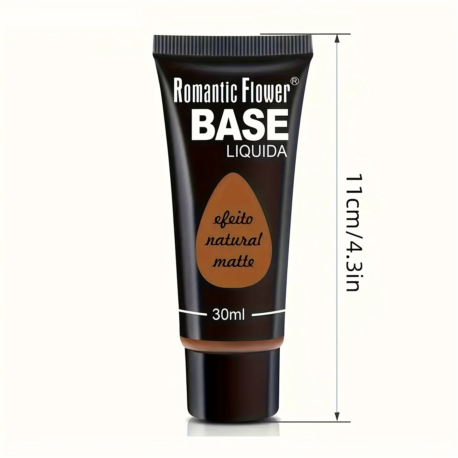 3-color liquid foundation, long-lasting complexion, suitable for normal and dry skin, long-lasting full coverage, matte finish,