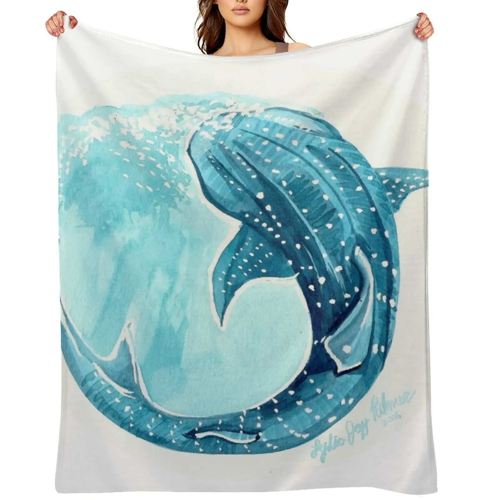 

Whale Shark Throw Blanket heavy to sleep Large Luxury Throw Fashion Sofas Blankets