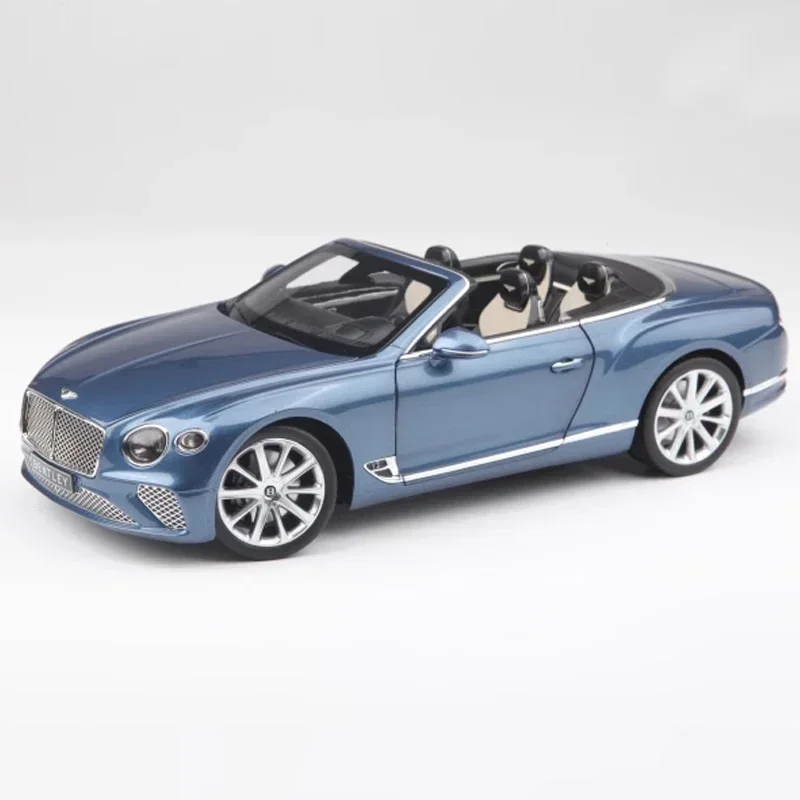 1:18 Bentley Continental GT Norev original totalmente aberto eixo de compressão de liga modelo de simulação em miniatura, decoração para adultos, brinquedo de menino