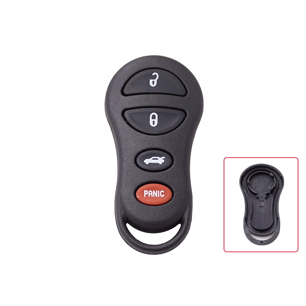 Xinyuexin Remote Car Key Shell Case for Chrysler PT Cruiser Town & Country Dodge Ram 1500 Caravan Jeep Keyless High Quality