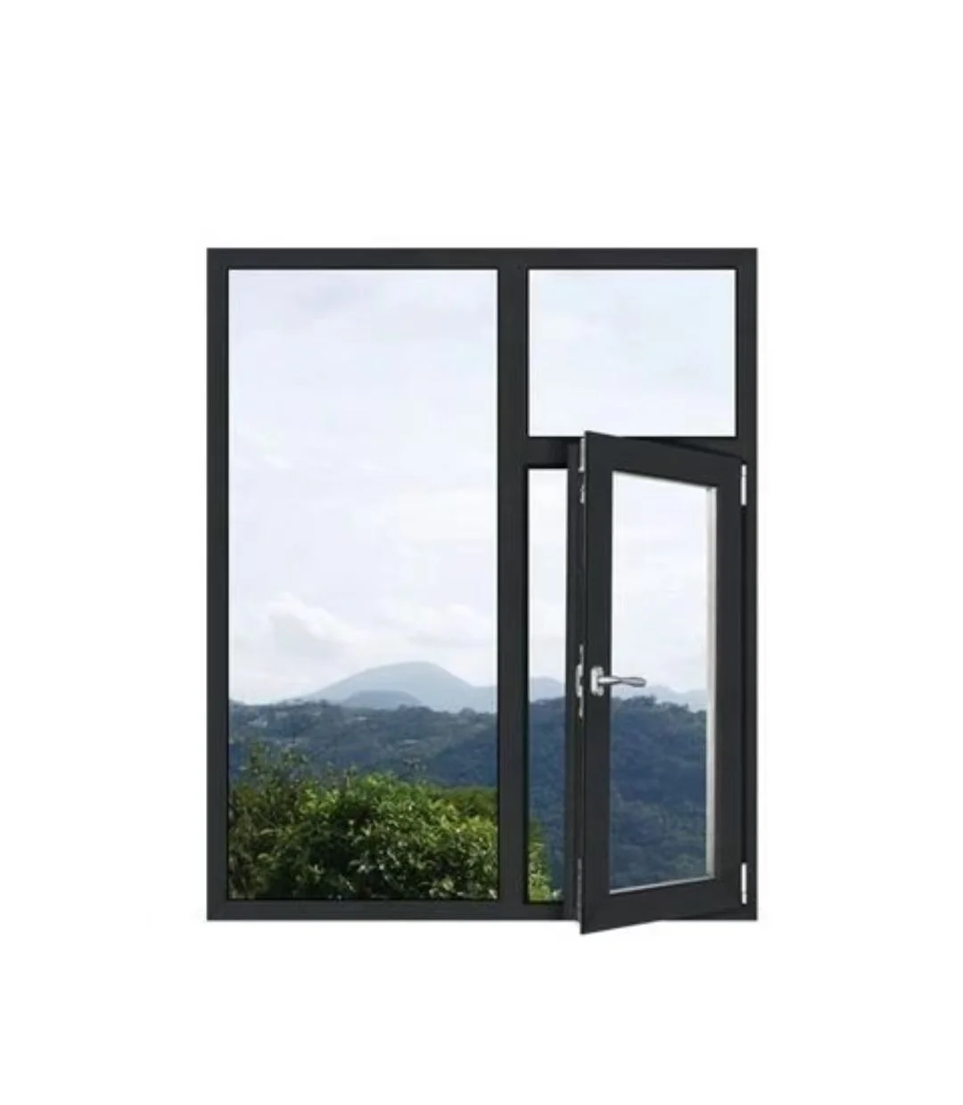 * # Hot Style High-strength UV-blocking Customized Multi-functional Thermal Break Casement Window *