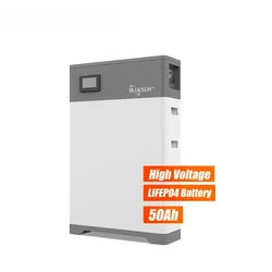 10kw Storage System 50Ah 100Ah 48V Lifepo4 Stackable Batteries Solar High Voltage Energy Storage Lithium Battery