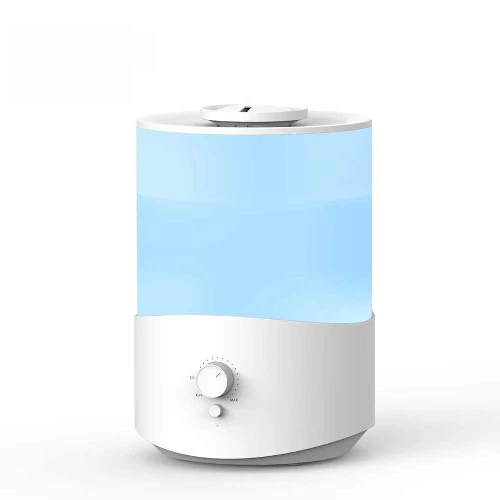 

2.5L Personal 7 LED Night Light Home Room Top Fill Cool Mist Spray Ultrasonic Air Humidifier with Essential Oil