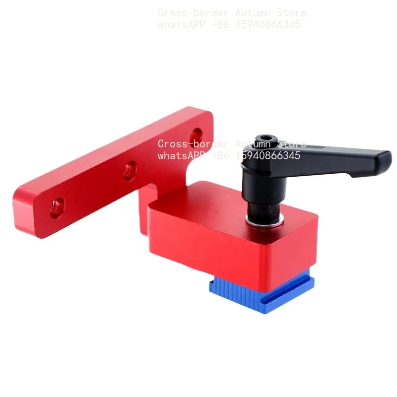 Woodworking chute limiter T-track positioning guide 30-type fixed table saw push handle woodworking tools